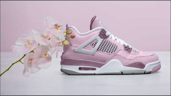 Women'S Air Jordan 4 Sneakers Orchid