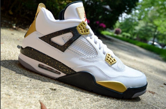 Air Jordan 4 - Dames - Metallic Gold