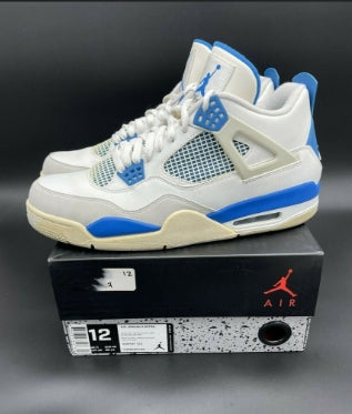 Air Jordan 4 Retro - Unisex - Military Blue